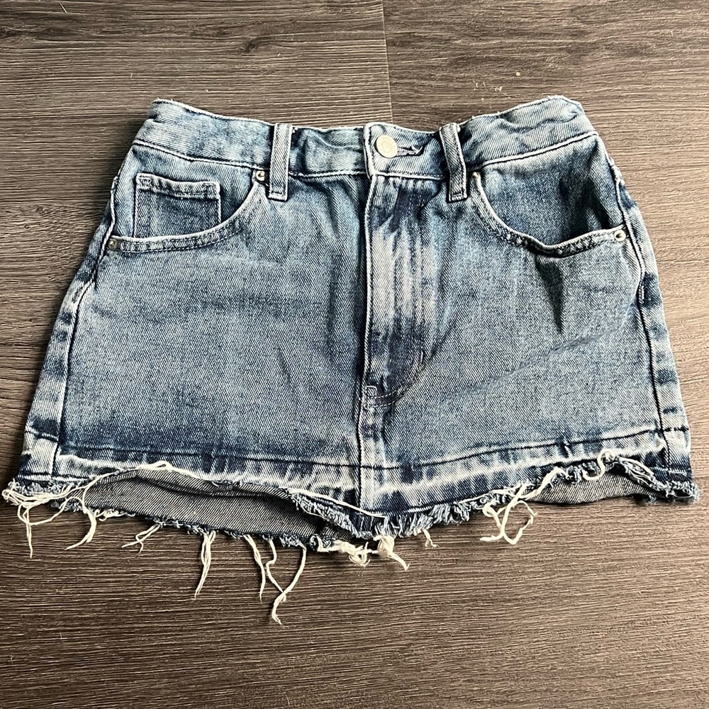 PacSun mini jeans skirt size 23